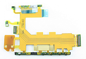 Шлейф Sony D6503 (Z2) на кнопки громкости/включения/камеры/микрофон/вибро