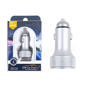 АЗУ-USB/Type-C YU 54W QC3.0 серый