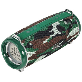 Колонка Hoco HC2 (Bluetooth/USB/FM/AUX) 10W хаки