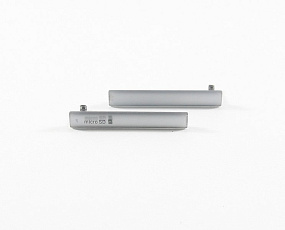 Набор заглушек (USB+MicroSD) Sony D5803 (Z3 compact) Белый