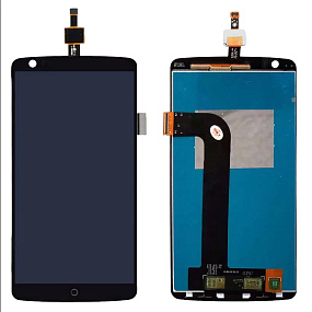 Дисплей для телефона ZTE Axon Elite (A2015) в сборе с тачскрином Черный