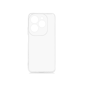 Силиконовый чехол Infinix Hot 40i прозрачный