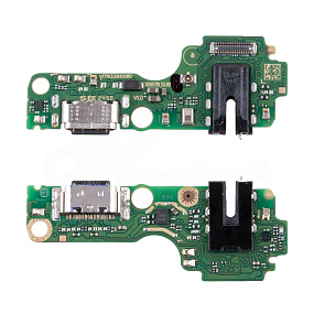 Шлейф Tecno Spark 30C 4G (KL5n) плата на системный разъем/разъем гарнитуры/микрофон