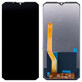 Дисплей для телефона Oukitel K15 Plus в сборе с тачскрином Черный