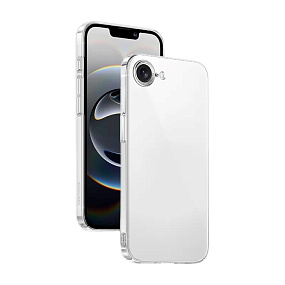 Кейс iPhone 16E силикон прозрачный