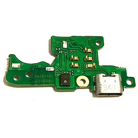 Шлейф Nokia 3.1 (2018) на системный разъем/микрофон
