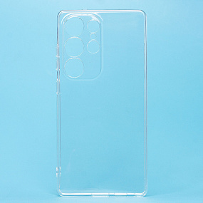 Силиконовый чехол для Samsung S938 Galaxy S25 Ultra ASC-101 Puffy прозрачный
