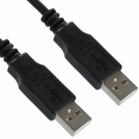 Кабель USB (папа) - USB (папа) 5м