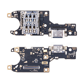 Шлейф Huawei Honor 90 (REA-NX9) плата на системный разъем/разъем SIM/микрофон