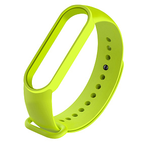Ремешок силиконовый для браслета Xiaomi Mi Band 5/6 WB13 зеленый
