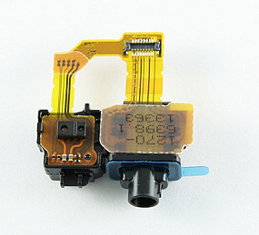 Шлейф Sony C6903 (Z1) разъем гарнитуры/сенсор