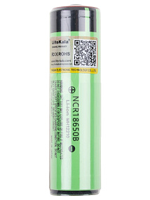 Аккумулятор NCR18650B LiitoKala 3.7V 3400 mAh 5A с защитой