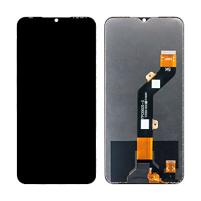 Дисплей для телефона Infinix Hot 12i (X665B) в сборе с тачскрином Черный - Оригинал