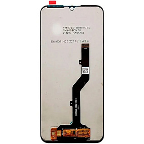 Дисплей для телефона ZTE Blade A51 Lite в сборе с тачскрином Черный