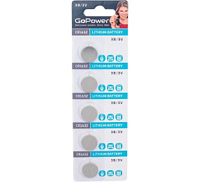 Таблетка Go Power CR1632 5BL 1шт