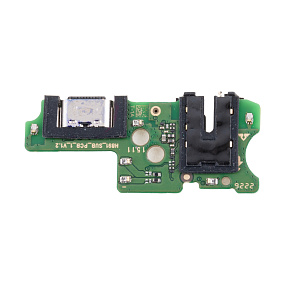 Шлейф Tecno Pova 4 Pro (LG8n) плата на системный разъем/разъем гарнитуры/микрофон - Премиум
