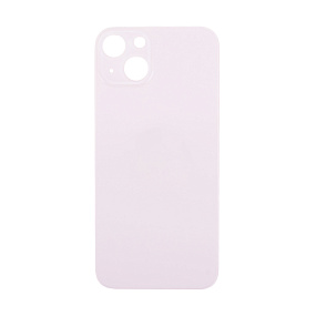 Задняя крышка iPhone 13 (стекло) розовый - orig fabric