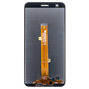 Дисплей для телефона Itel A27 (A551L) в сборе с тачскрином Черный
