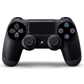 Геймпад PlayStation DualShock 4 16кн. беспроводной черный (УЦЕНКА) б/у, потертости