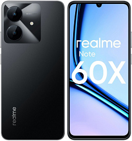 Смартфон Realme Note 60X 3/64Gb черный