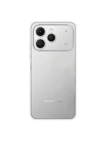 Силиконовый чехол Tecno Spark 40 прозрачный